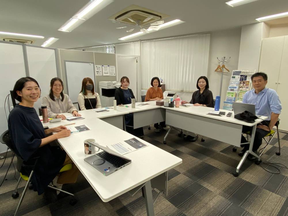 パートスタッフ方針説明会の会場(渋谷オフィス)